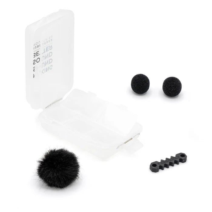 Bubblebee The Outdoor Mic Kit For Røde Lavalier, Black