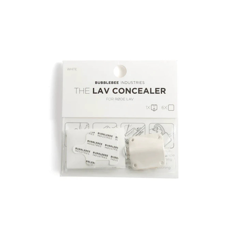 Bubblebee The Lav Concealer For Røde Lav, White