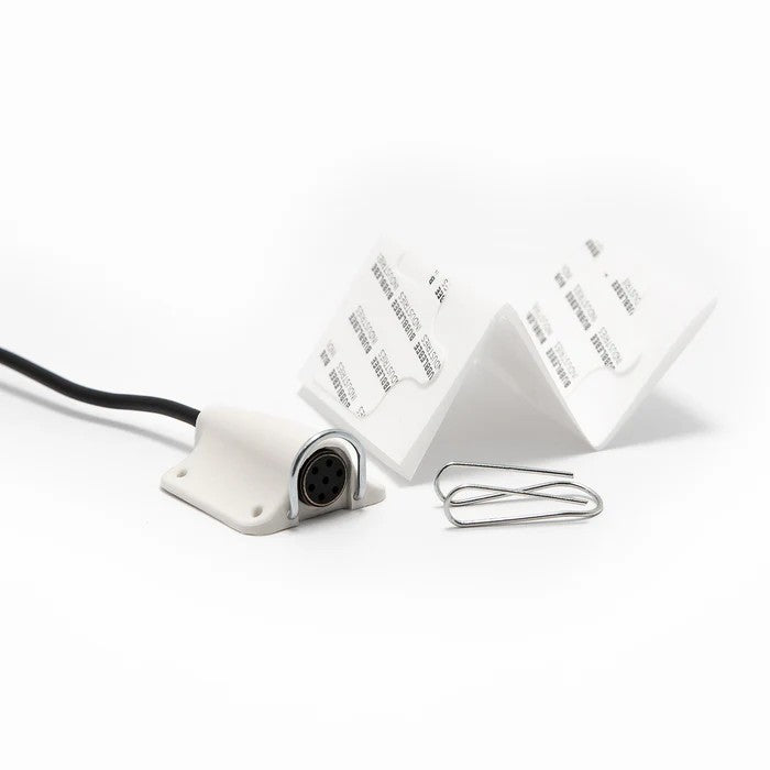 Bubblebee The Lav Concealer For Sennheiser ME2, White