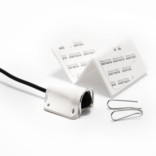 Bubblebee The Lav Concealer For Sennheiser ME2-II, White