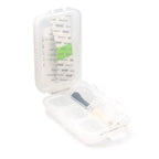Bubblebee The Mic Hiding Kit For Sennheiser ME 2-II, Black & White