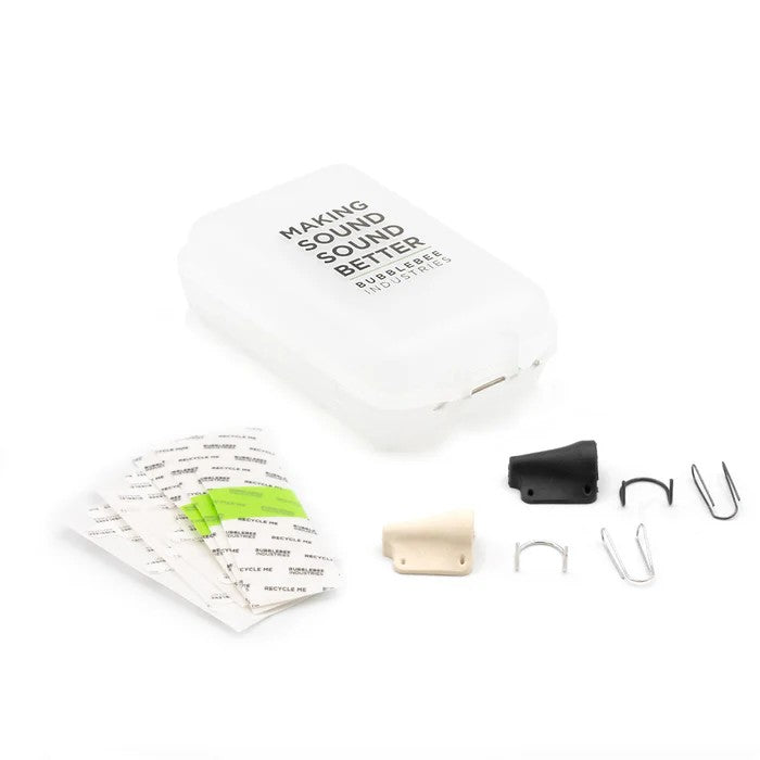 Bubblebee The Mic Hiding Kit For Sennheiser ME 2-II, Black & White
