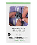 Bubblebee The Mic Hiding Kit For Sony ECM-V1, Black