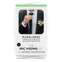 Bubblebee The Groom Mic Hiding Kit For Wedding Videographers