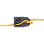Tether Tools TetherGuard USB-C to USB-C 4.6m LeverLock & Cable Kit, straight to straight, high visibility orange