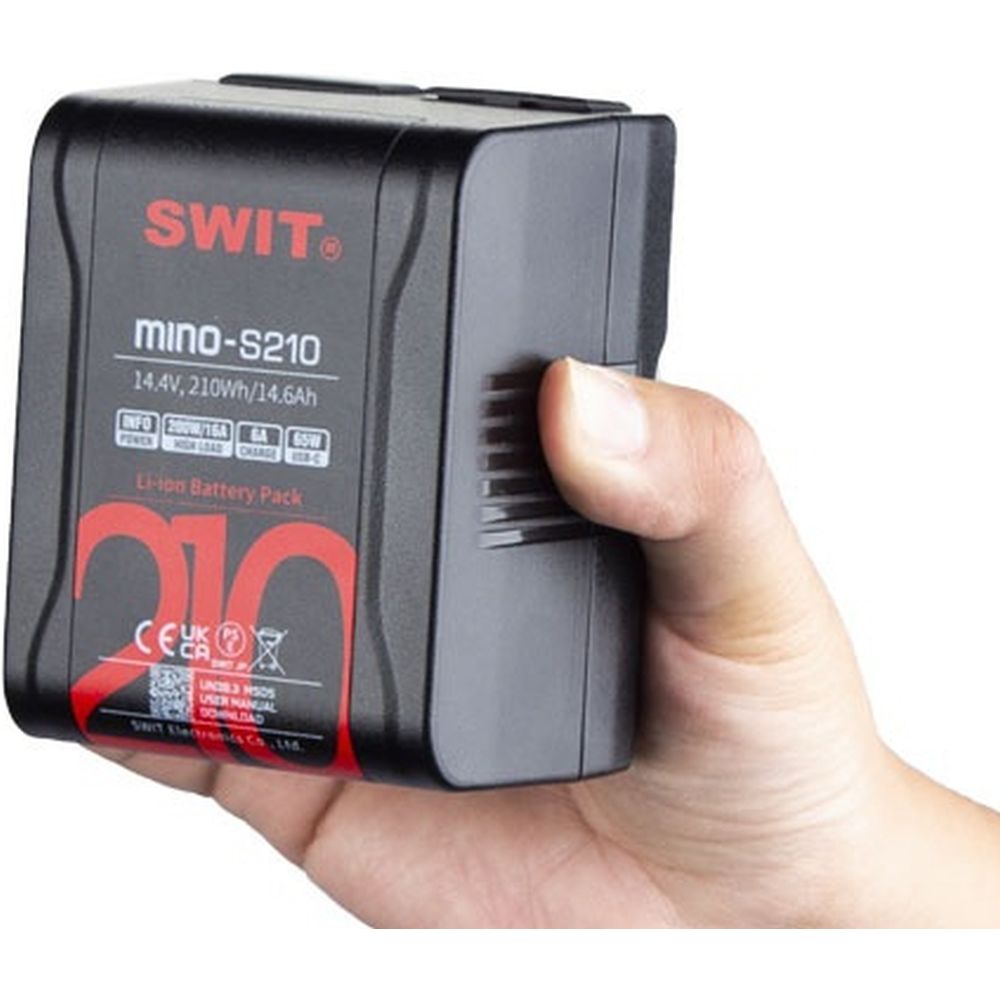 SWIT Mino-S210 210Wh Pocket V-mount Battery Pack