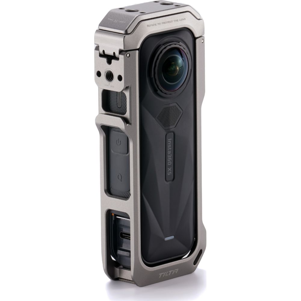 Tilta Full Camera Cage for Insta360 X5 - Titanium Gray