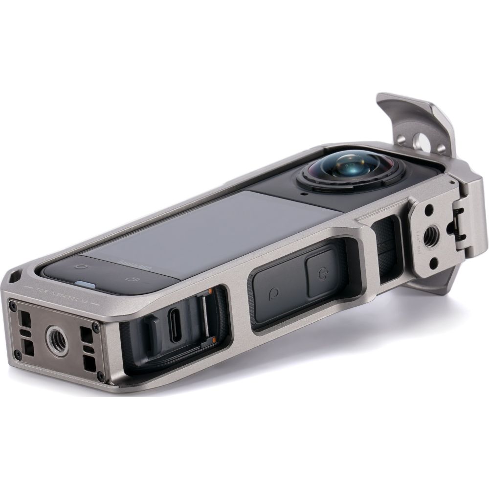 Tilta Full Camera Cage for Insta360 X5 - Titanium Gray