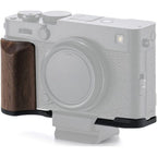 Tilta Mounting Baseplate with Wooden Grip for Fujifilm X-E5 - Black