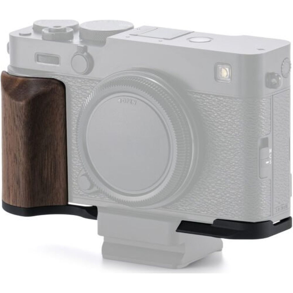 Tilta Mounting Baseplate with Wooden Grip for Fujifilm X-E5 - Black