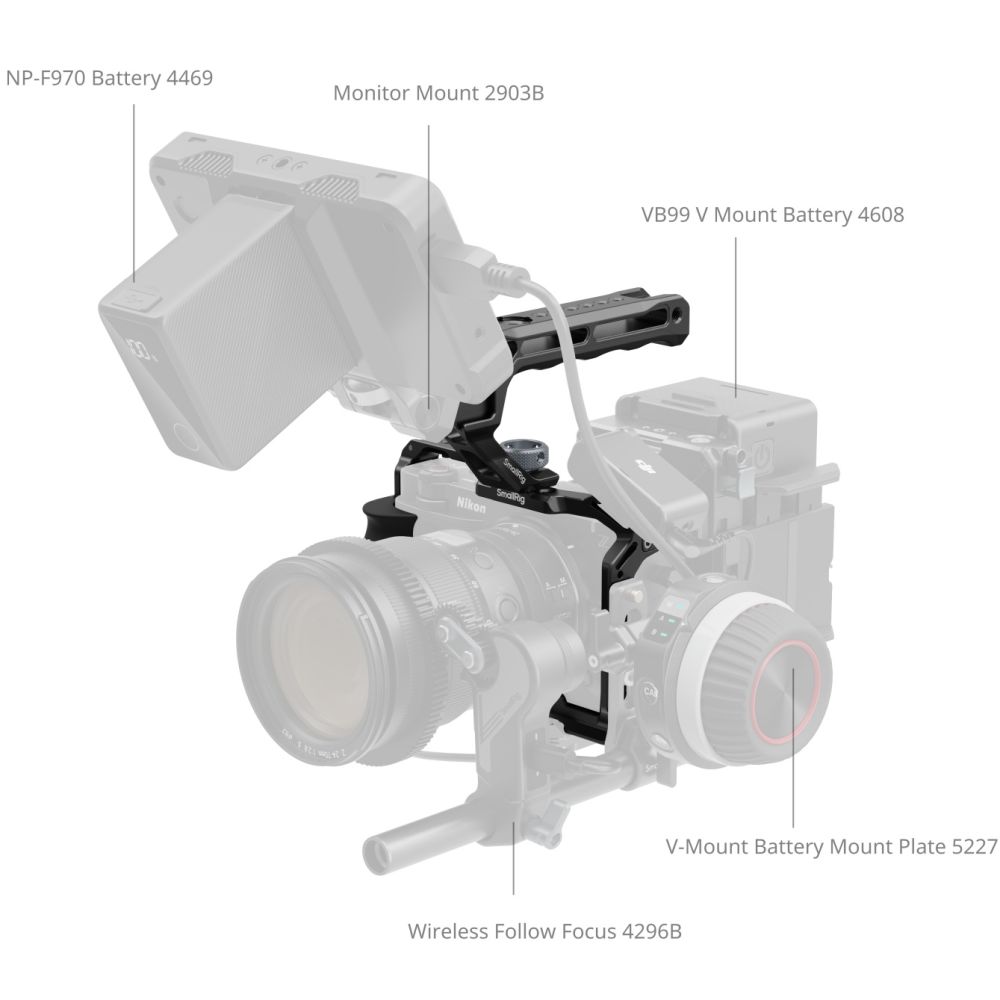 SmallRig 5647 Cage Kit for Nikon ZR