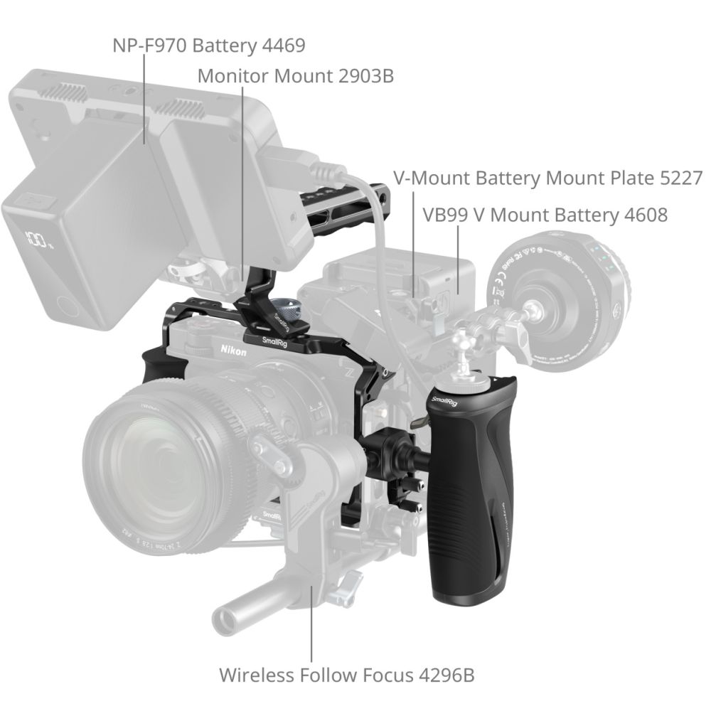 SmallRig 5468 Cage Kit for Nikon ZR (Advanced Edition)