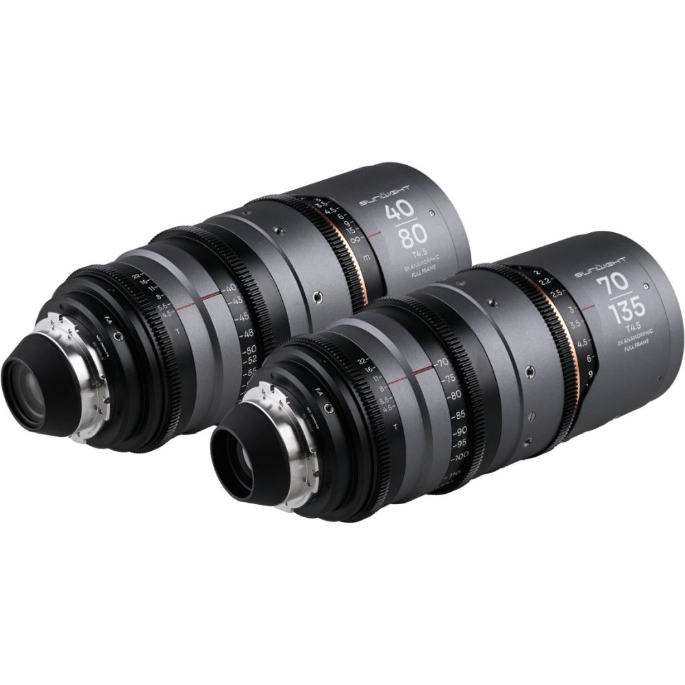 Laowa Sunlight FF 2x Anamorphic Zoom Bundle 40-80/70-135mm Amber