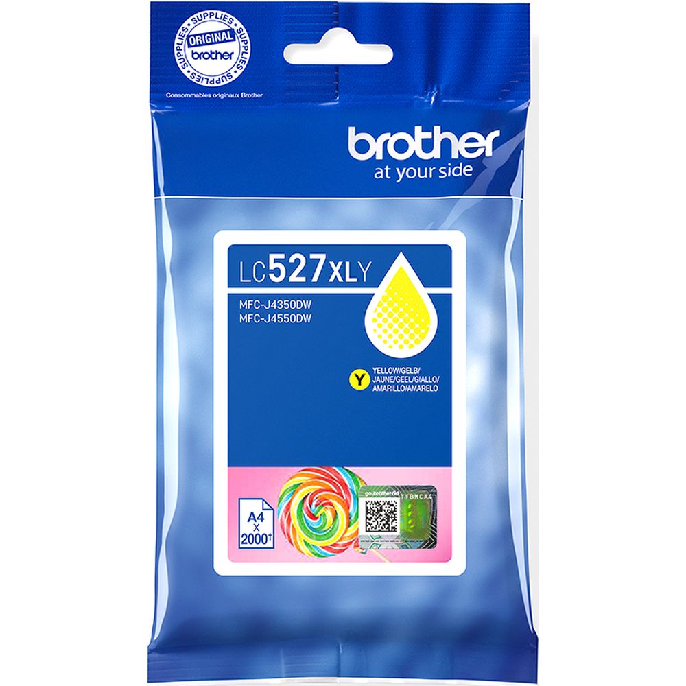 Brother LC-527XLY ink cartridge XL yellow