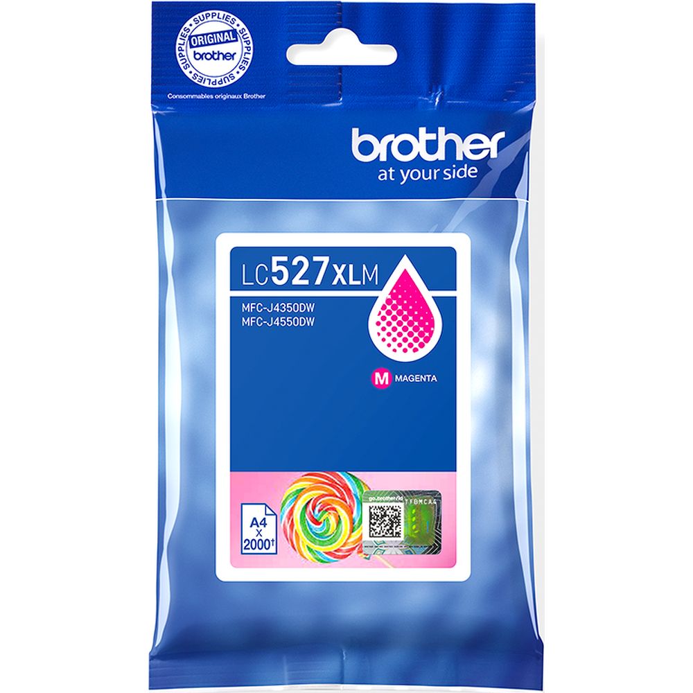 Brother LC-527XLM ink cartridge XL magenta