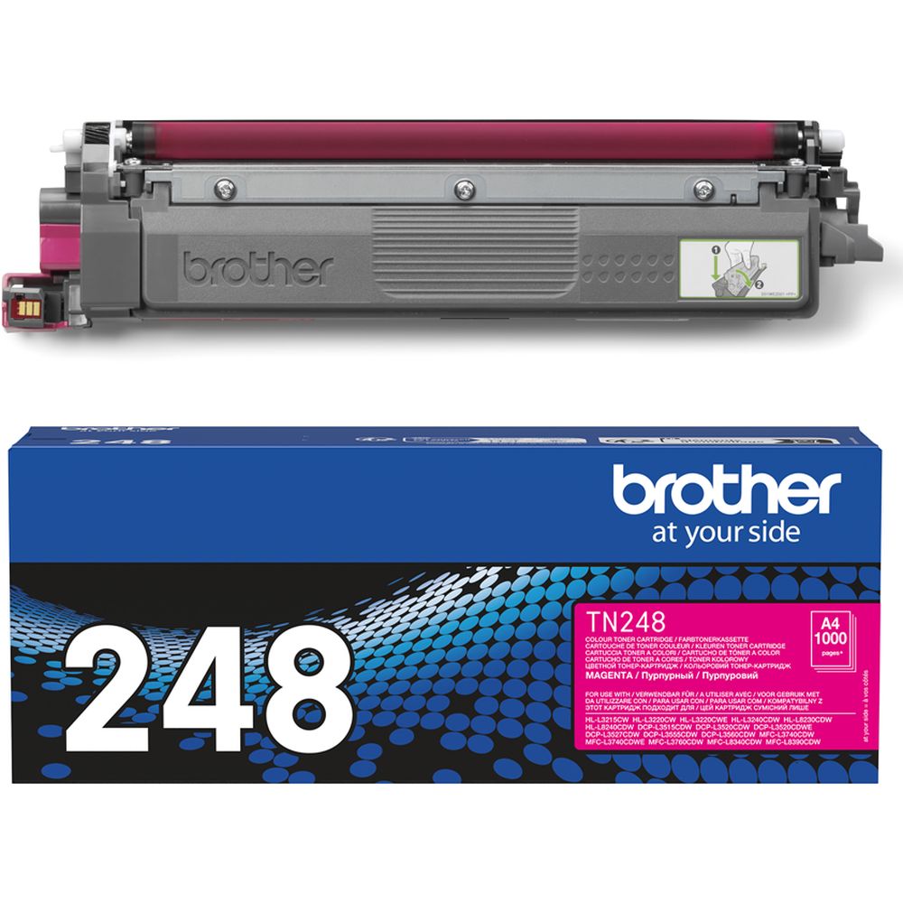 Brother TN248M toner cartridge magenta