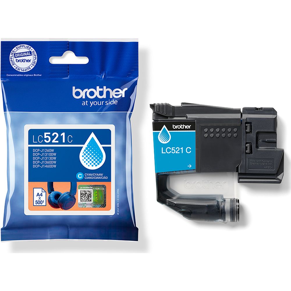 Brother LC-521C ink cartridge cyan