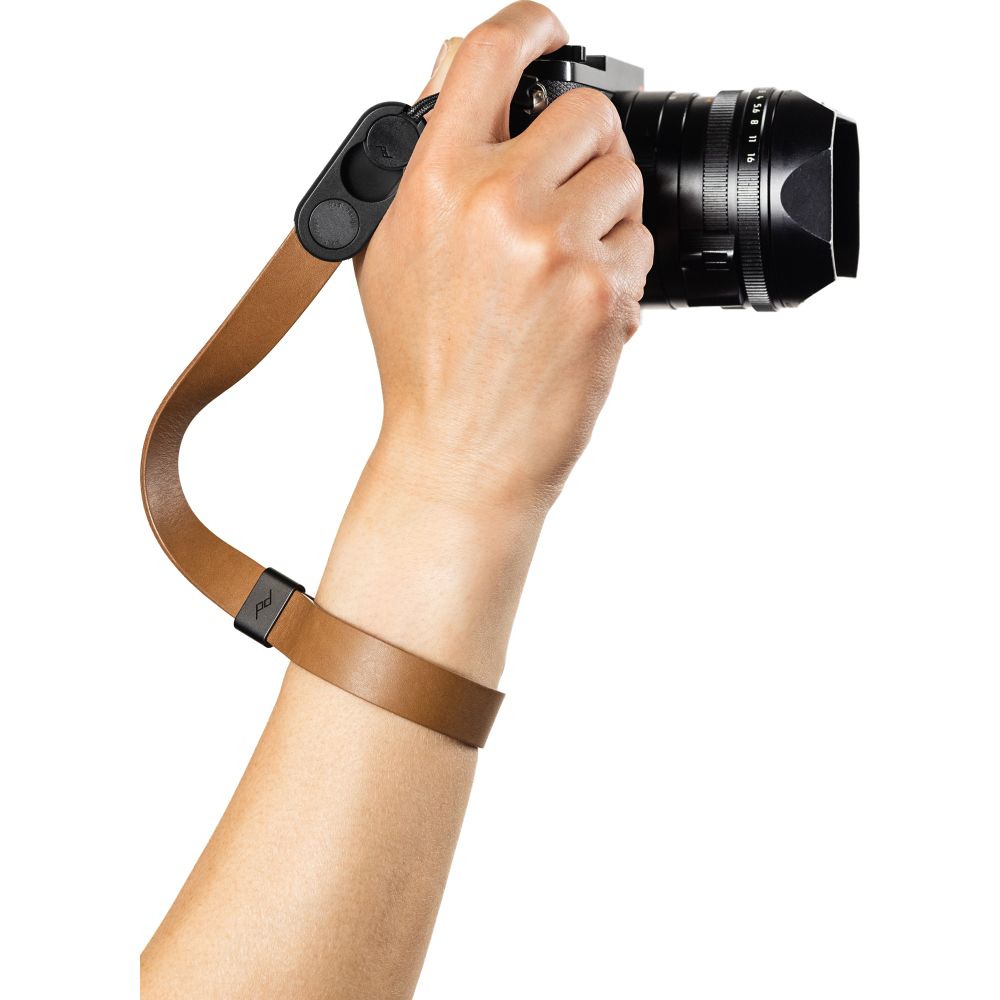 Peak Design Cuff Leather Camera Strap Wrist Tan