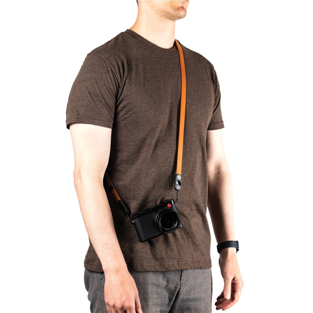 Peak Design Form Leather Camera Strap Long Amber