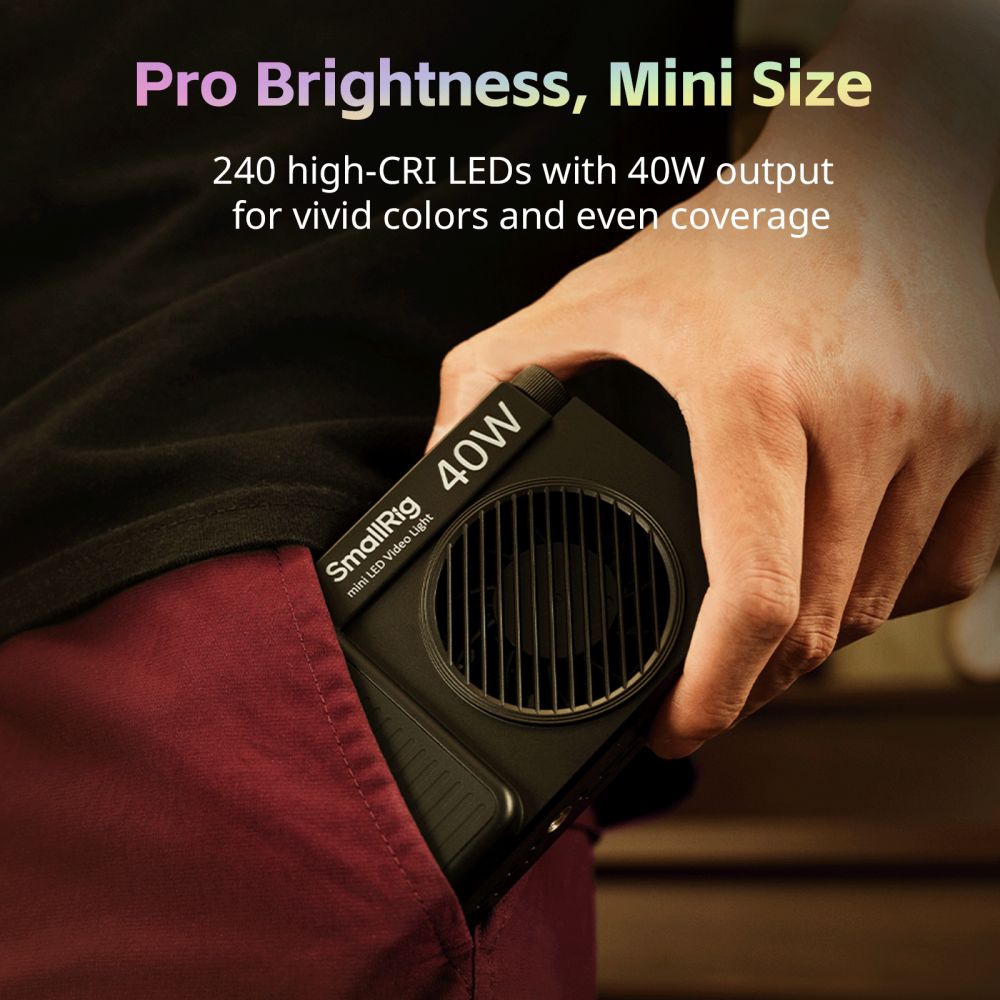 SmallRig 5359 RM 40C mini LED Video Light