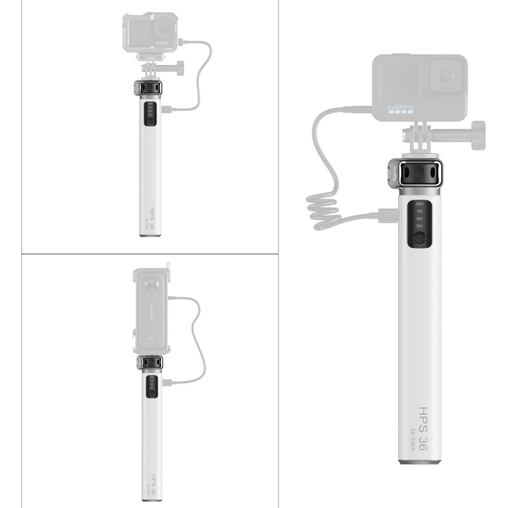 SmallRig 4552 HPS36 Handheld Power Stick for Actioncam & Smartphone