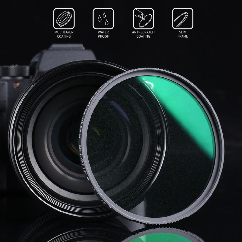 K&F Concept 1/4 Black Mist Filter Nano X - 67mm