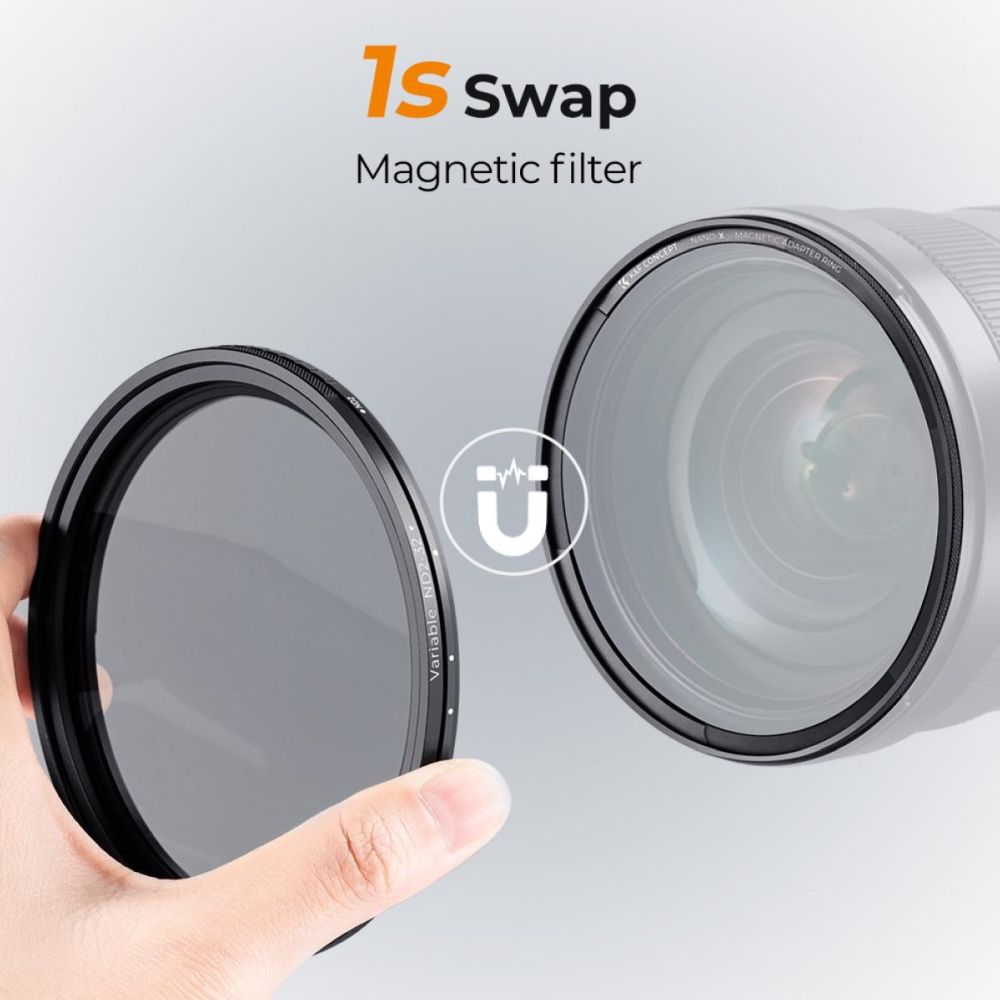 K&F Concept variable ND filter ND2-ND32 Nano X - 67mm