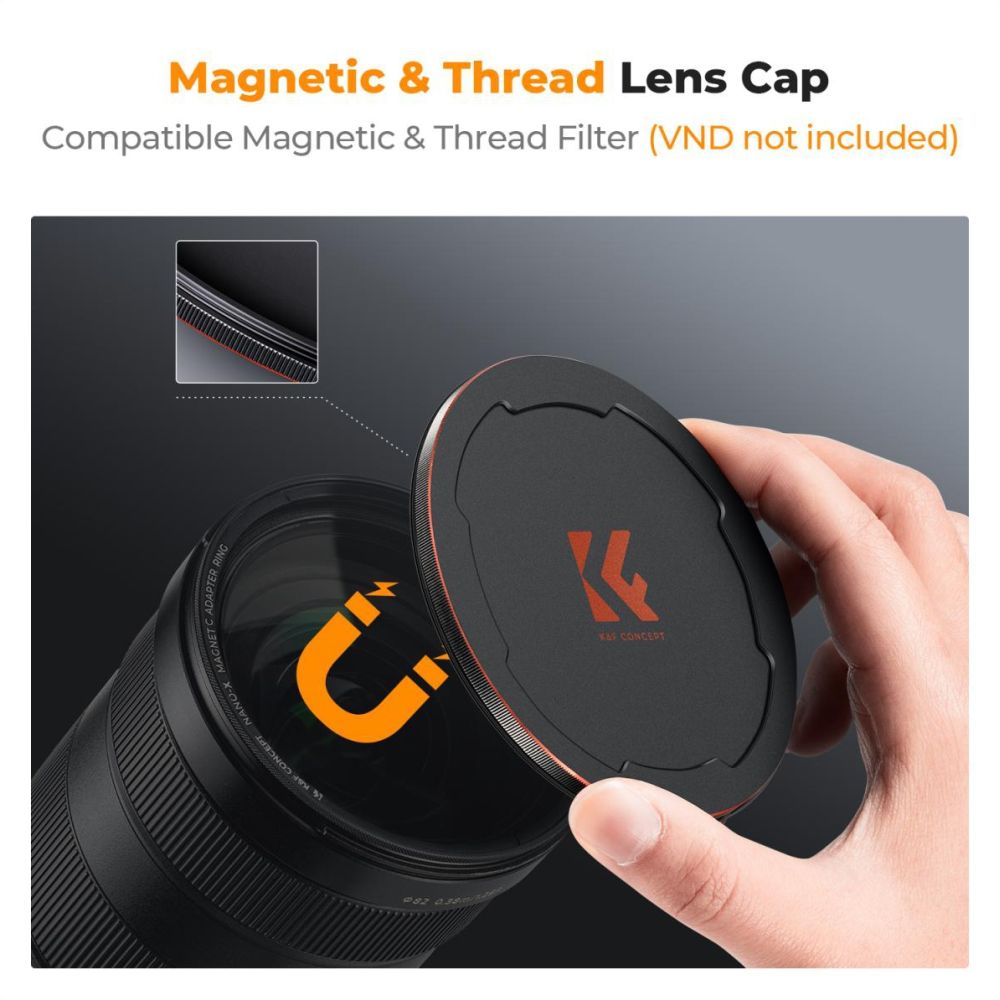 K&F Concept Magnetic 1/4 Black Mist Filter Nano X - 58mm