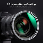 K&F Concept Variable ND filter ND8-128 Nano X magnetic 72mm