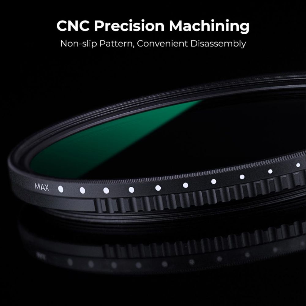 K&F Concept Variable ND filter ND8-2000 super slim - 67mm