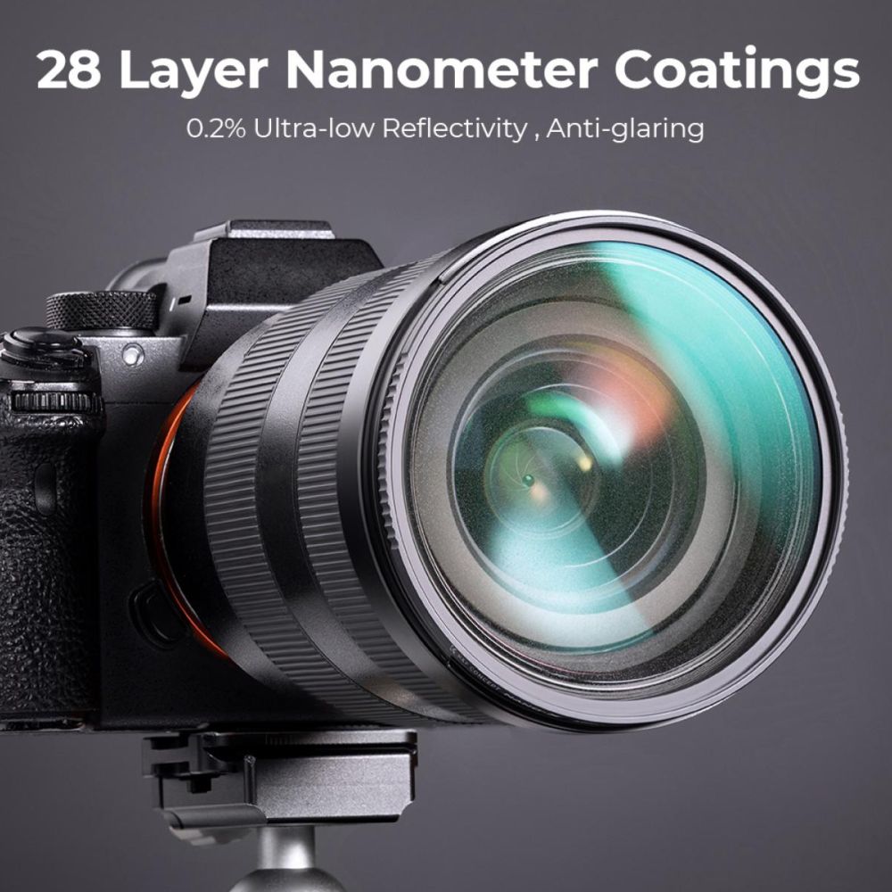 K&F Concept 1/4 Black Mist Filter Nano X - 55mm
