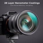 K&F Concept 1/2 Black Mist Filter Nano X - 58mm