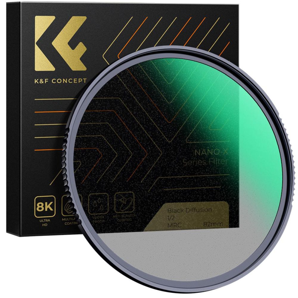 K&F Concept 1/2 Black Mist Filter Nano X - 62mm