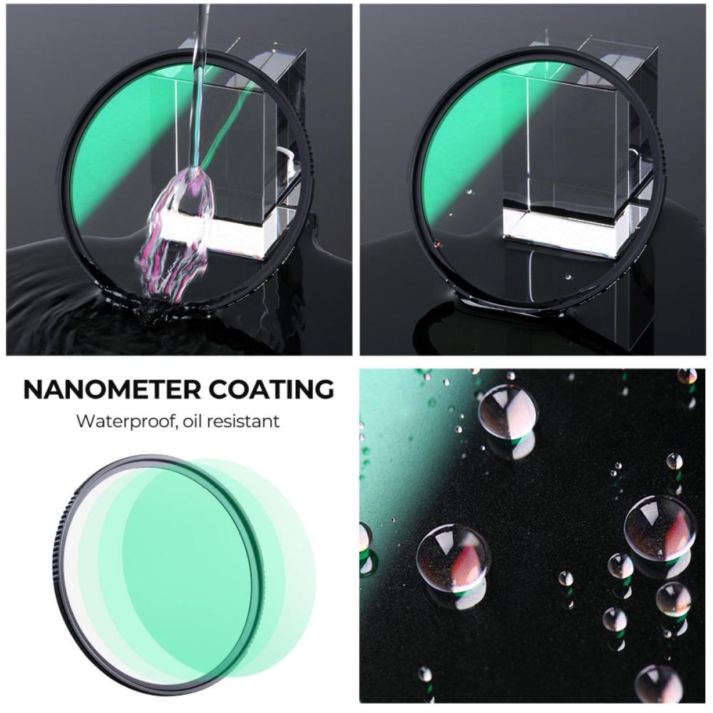 K&F Concept 1/1 Black Mist Filter Nano X - 62mm