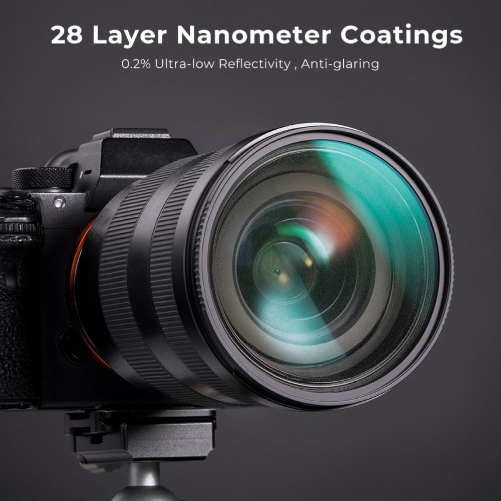 K&F Concept 1/1 Black Mist Filter Nano X - 77mm