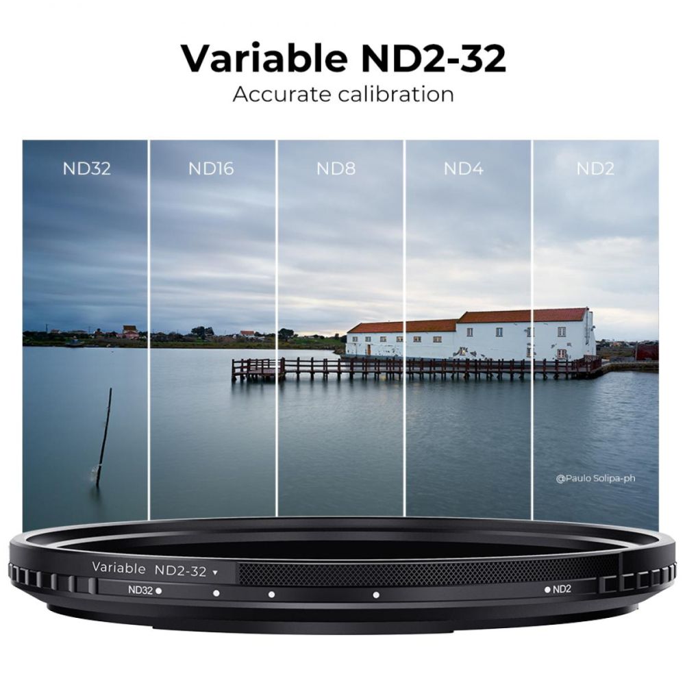 K&F Concept variable ND filter ND2-ND32 Nano X - 62mm