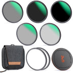 K&F Concept Magn. Video Kit CPL+ND8,64,1000+Black Mist- 62mm