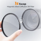 K&F Concept Magnetic 1/8 Black Mist Filter Nano X - 62mm