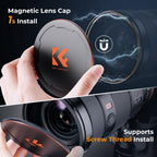 K&F Concept Magnetic 1/8 Black Mist Filter Nano X - 62mm
