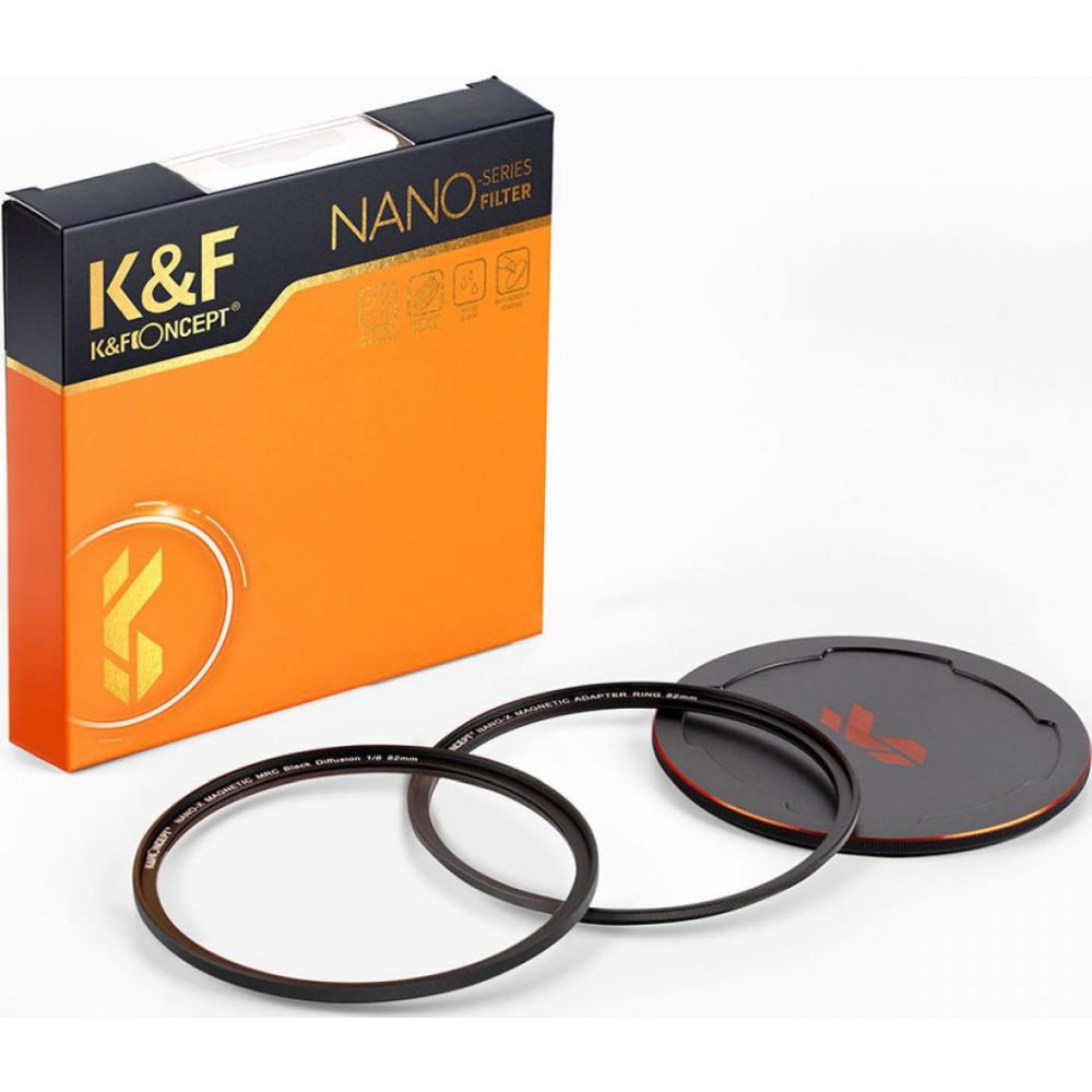 K&F Concept Magnetic 1/8 Black Mist Filter Nano X - 62mm