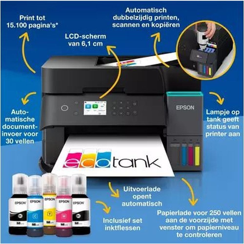 Epson EcoTank ET-3950 A4 Inkjet Printer