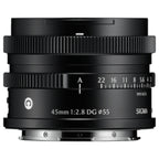 Panasonic Lumix S9 Body Jet Black + Sigma 45mm f/2.8 DG Contemporary L-mount - black