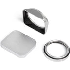 NiSi Fujifilm X100 JetMag Pro Lens Hood Kit silver