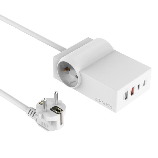 4smarts USB-C/A power strip desk GaN 65W