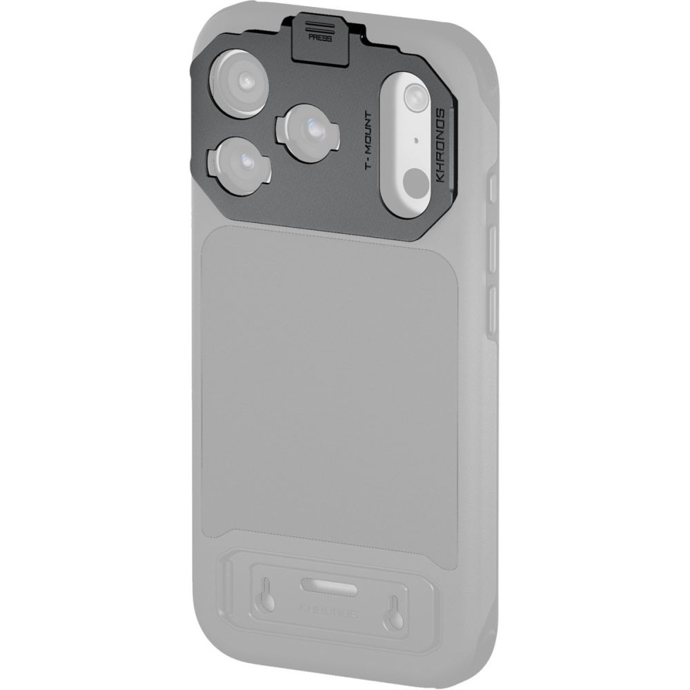 Tilta Khronos T Series Mount Lens Adapter for iPhone 17 Pro - Space Gray