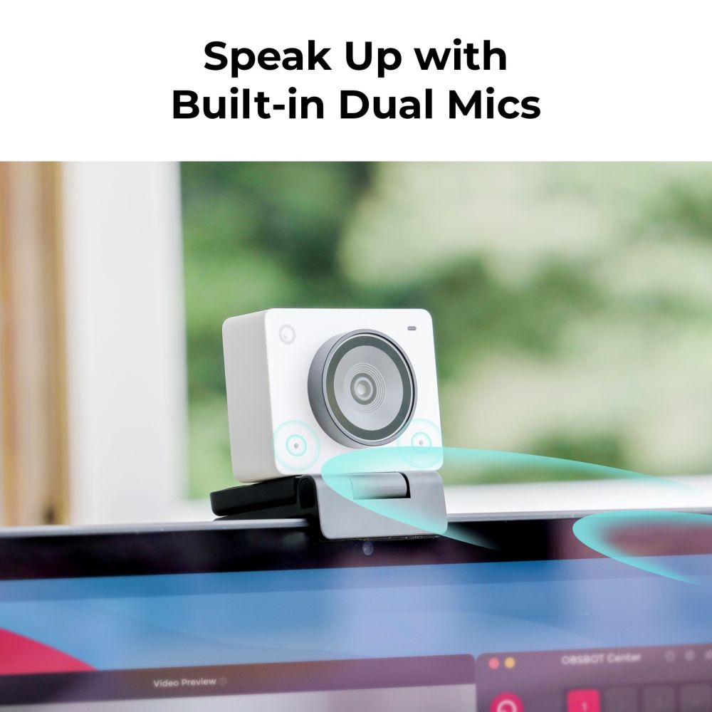 Obsbot Meet 2 Combo, Cloud White