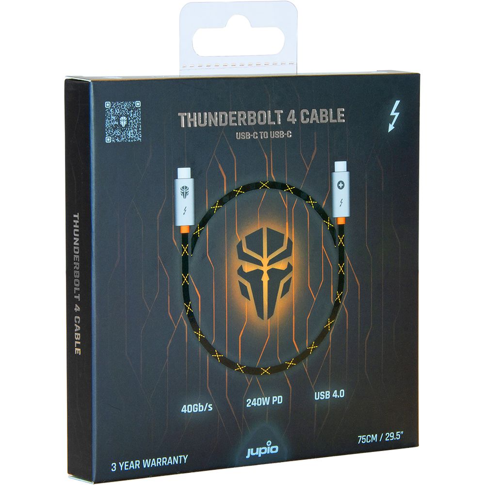 Jupio x Pr1meGear Thunderbolt 4 Cable 75cm