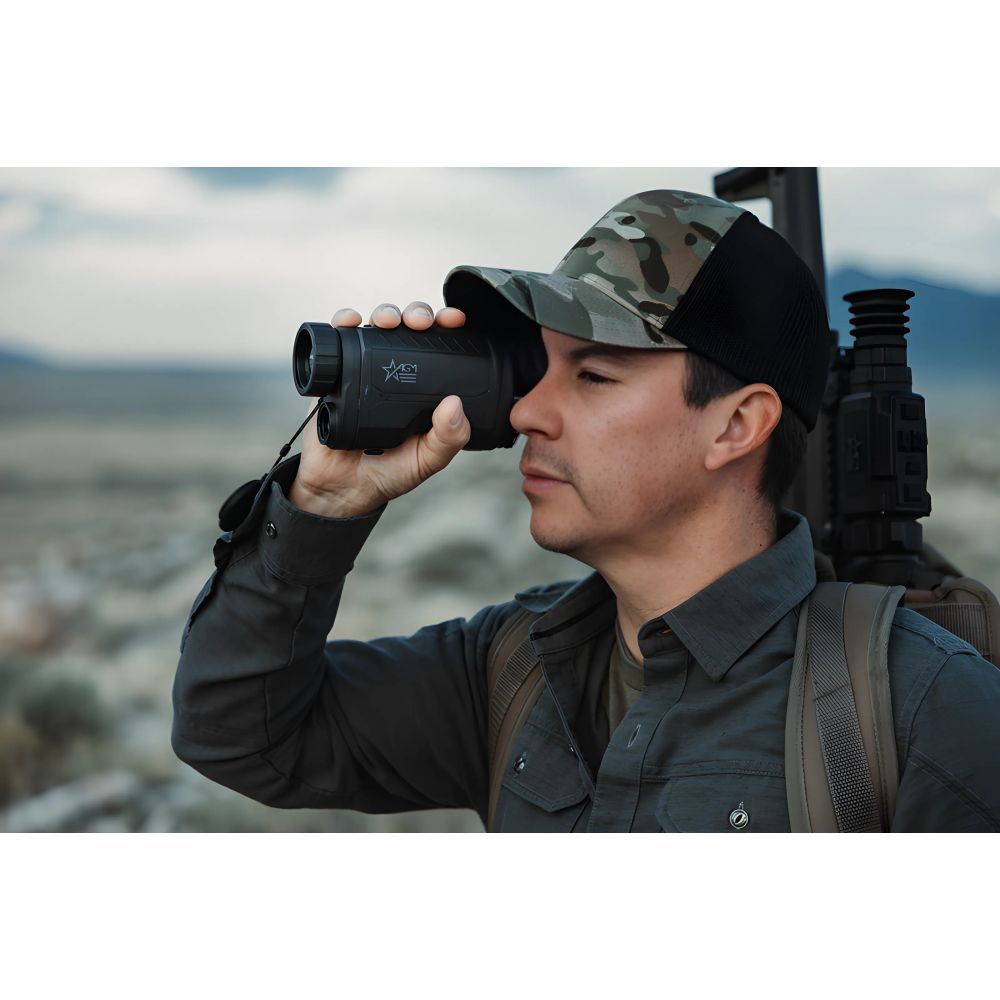 AGM ReachIR LRF 50-640 thermal imaging camera with laser rangefinder