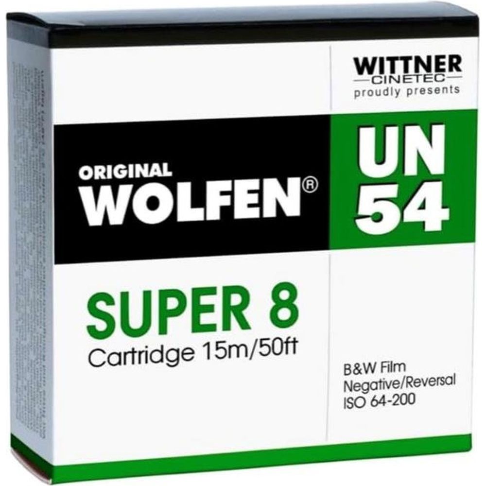 Wolfen B+W Negative film Super 8, ISO 64-200 with development 2K scan download