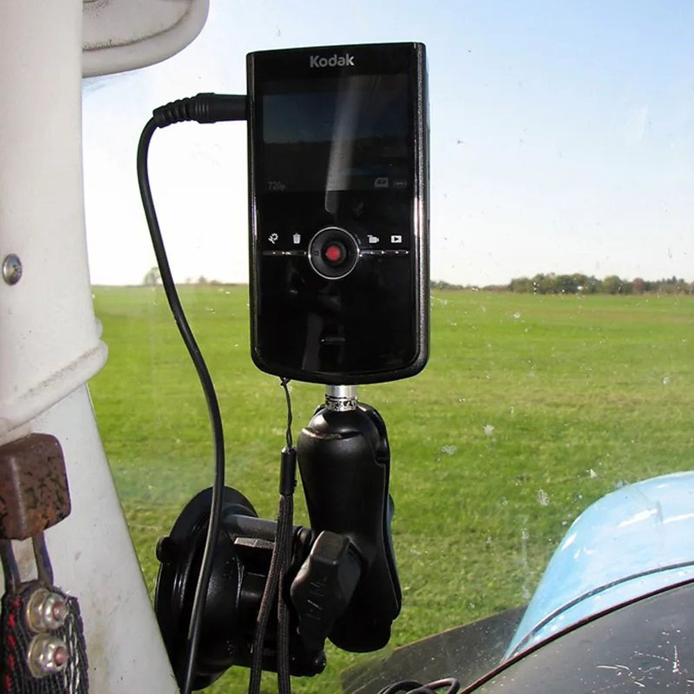 Ram Twist-Lock Suction Cup Mount with 1/4"-20 Threaded Stud - Medium